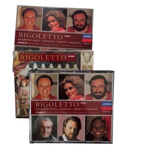 Verdi: Rigoletto Music ( 2 CD + Booklet ) Pavarotti, Nicki, Anderson, Verrett
